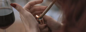 do you get calories smoking weed