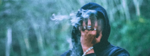 how to inhale smoke outside